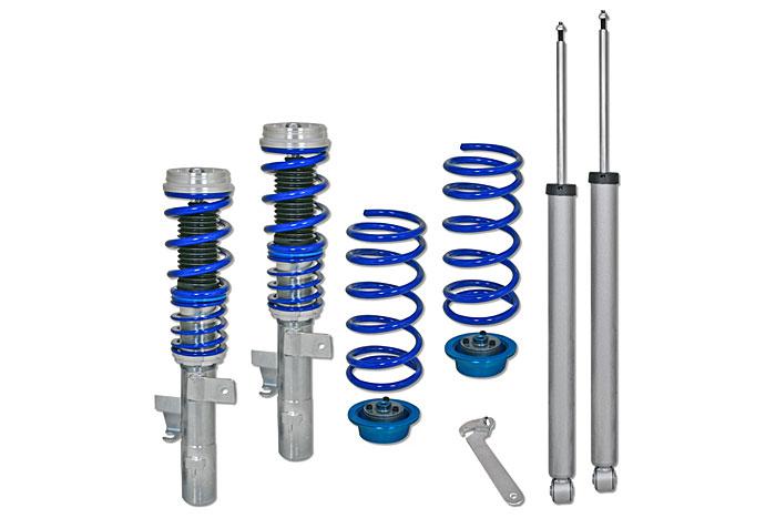 GF150138, Triple-S Schroefset, Ford Focus Mk2  1.6(Ti)/ 1.8/ 2.0/ 1.6TDCi/ 1.8TDCi/ 2.0TDCi (excl. Cabrio/ Turnier) DA3 11/2004-09/2012, 1070KG max vooraslast, Niet geschikt voor Stationwagen